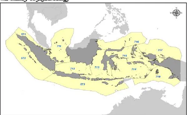 Gambar 1. Peta Wilayah Pengelolaan Perikanan (KepMen No, 45 tahun 2011) 