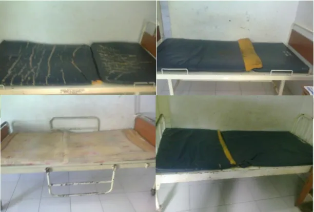 Gambar  4.2.1.1  Beberapa  Tempat  Tidur  di  Ruang  Perawatan  Bedah  RSUD  Prof. DR