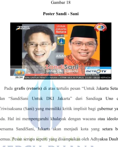 Gambar 18  Poster Sandi - Sani 