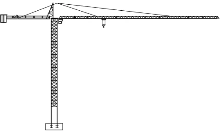 Gambar 2.7 Crane Menara (Tower Crane)