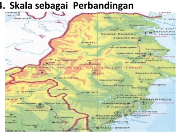 Gambar  : Peta Propinsi Kalimantan Timur