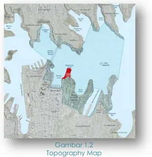 Gambar 1.2  Topography Map 