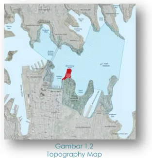 Gambar 1.2  Topography Map 