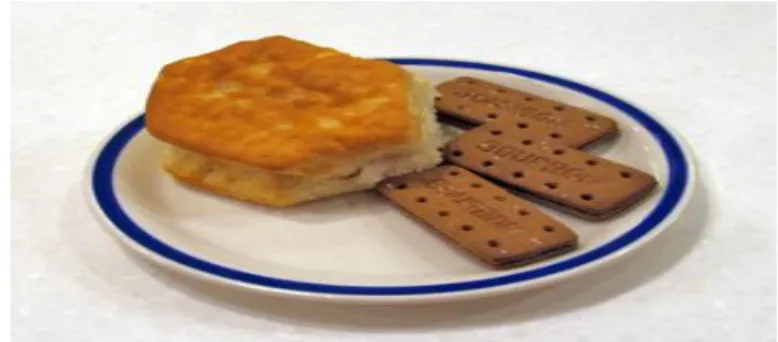 Gambar 1.1 Produk biskuit dan wafer 
