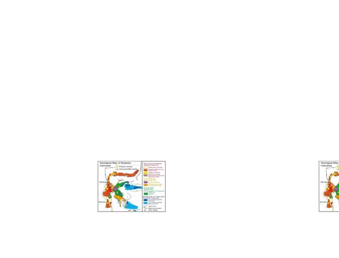 Gambar 2. Peta Geologi Sulawesi