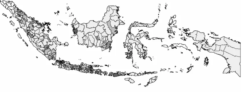 Tabel 5.  Keragaan Potensi Pengembangan Bank Syariah di Sumatera  Potensi 