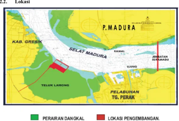 Gambar 2.3 Lokasi pelabuhan Tanjung Perak  Sumber    : www.dephub.go.id 