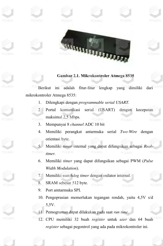 Gambar 2.1. Mikrokontroler Atmega 8535 