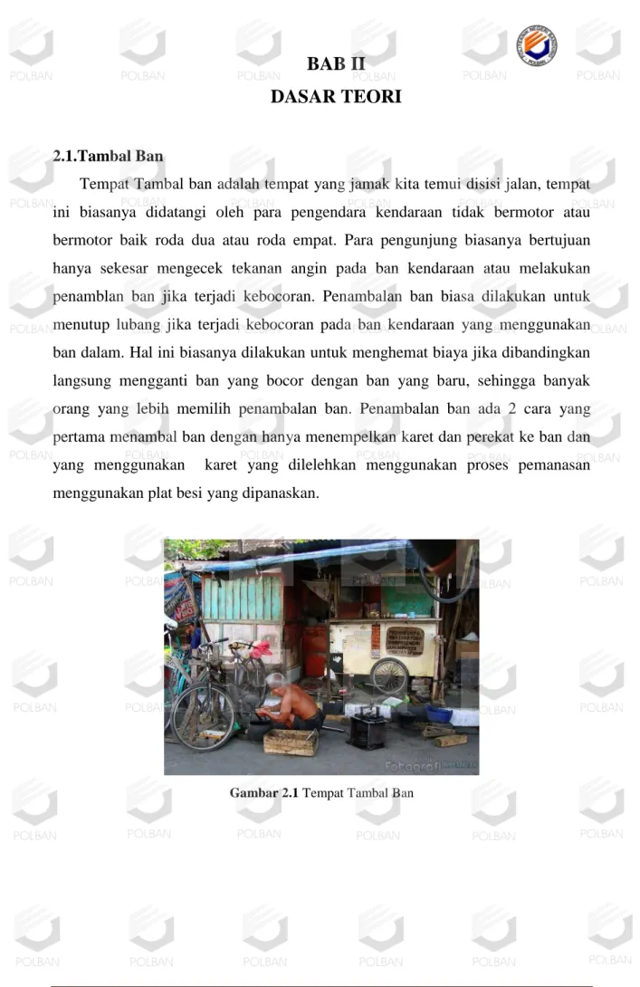 Gambar 2.1 Tempat Tambal Ban            
