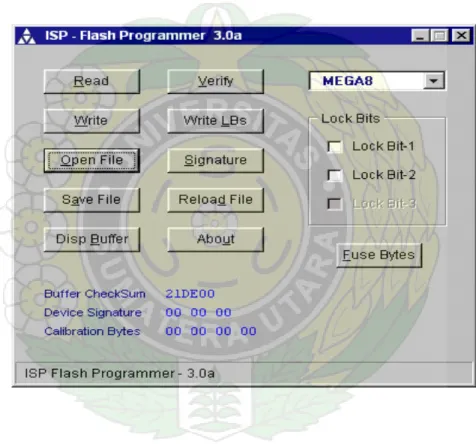 Gambar 2.5 ISP-Flash Programmer 3.0a 