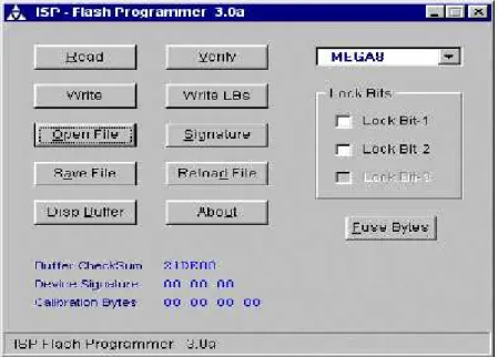 Gambar 2.9 ISP- Flash Programmer 3.0a