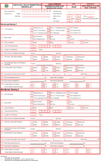 Gambar 4.3. Form RSI angkutan barang (A.1.0.WB)