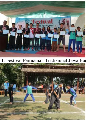 Gambar 1. Festival Permainan Tradisional Jawa Barat 2018 
