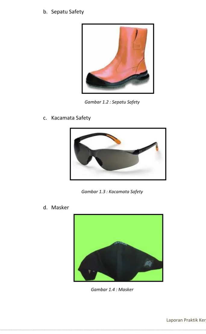 Gambar 1.2 : Sepatu Safety 