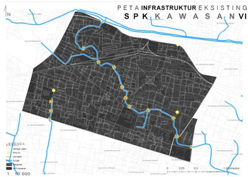 Gambar 6.23  Peta Infrastruktur SPK VI