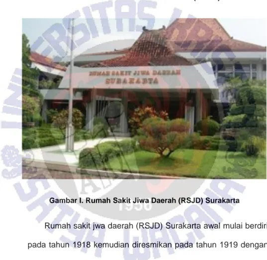 Gambar I. Rumah Sakit Jiwa Daerah (RSJD) Surakarta