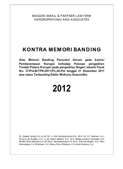 KONTRA MEMORI BANDING