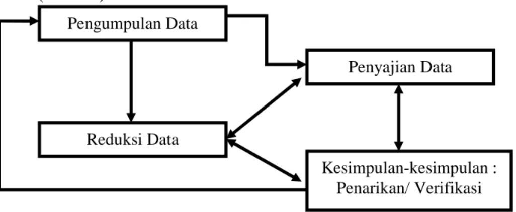 Gambar 8. Komponen-komponen Analisis Data: Model Interaktif Pengumpulan Data 