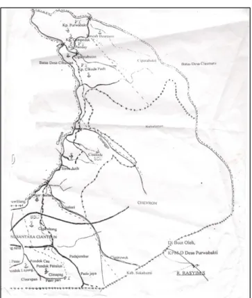Gambar 3. Peta Desa Purwabakti 