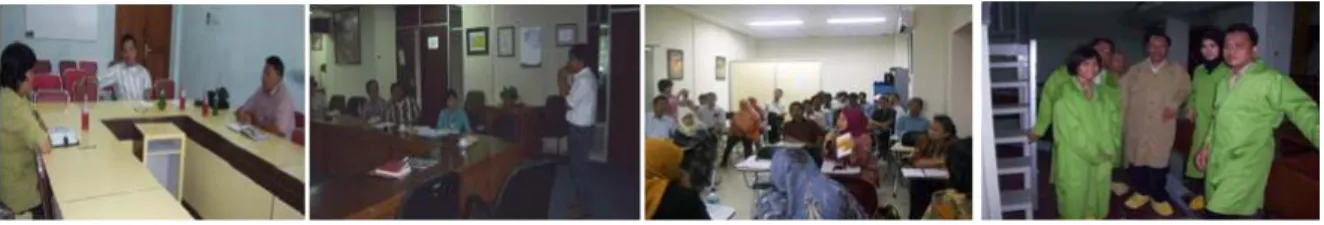 Gambar 7. Tim Budkes IEBE sharing  implementasi Budkes ke RSG, PTAPB dan PTNBR  