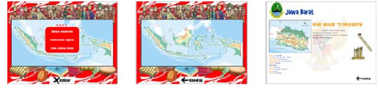 Gambar 2.4 Content CD Budaya Nusantara 33 Provinsi 