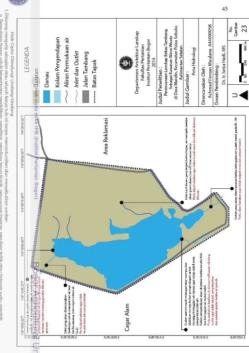 Gambar 23 Peta hidrologi 