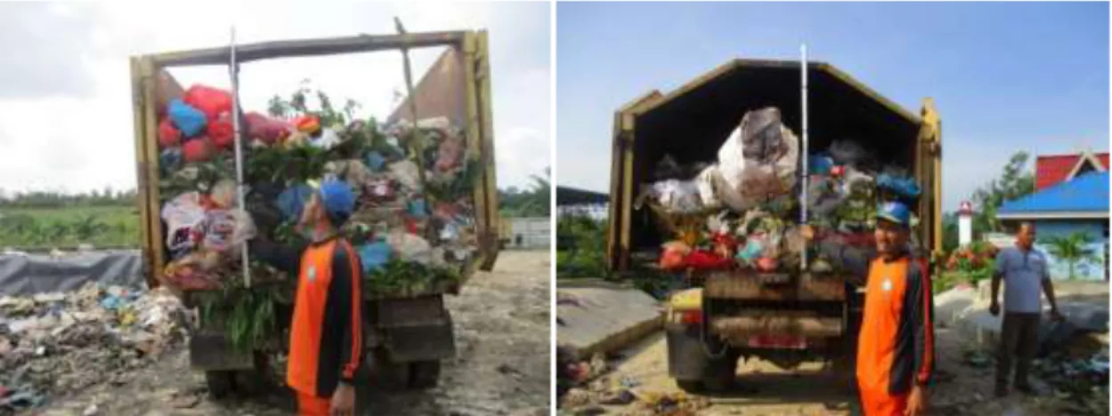 Gambar 4:   Estimasi Volume Sampah Masuk ke TPA Tanjung Belit 