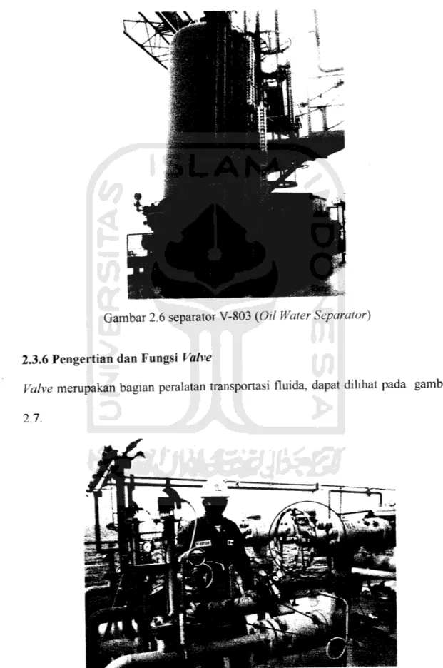 Gambar 2.6 separator V-803 (Oil Water Separator)