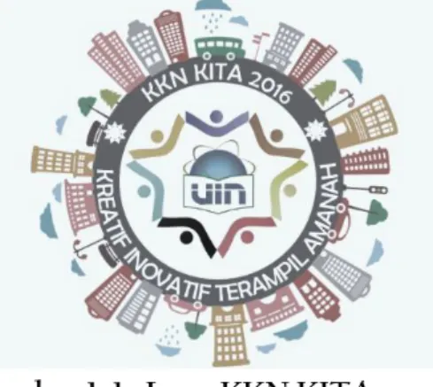 Gambar 1. 1 : Logo KKN KITA  Arti dari logo KKN KITA: 