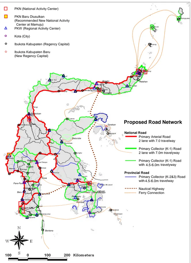 Gambar S.4  Master Plan Jalan Sulawesi Tahun 2024 (SRMP) 