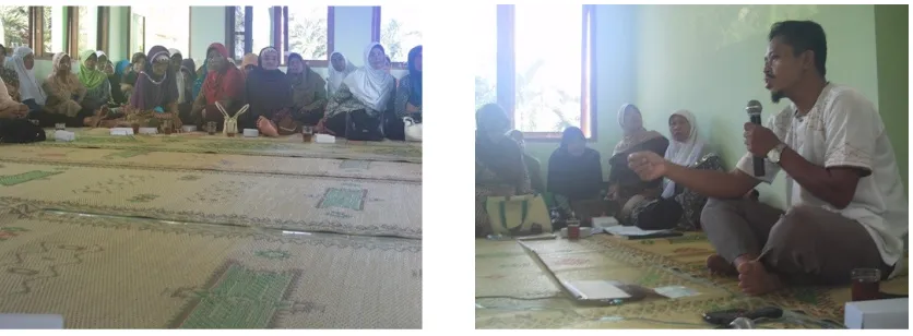 Gambar 1. Foto kegiatan penyuluhan IbM di Cabang Aisyiyah Turi