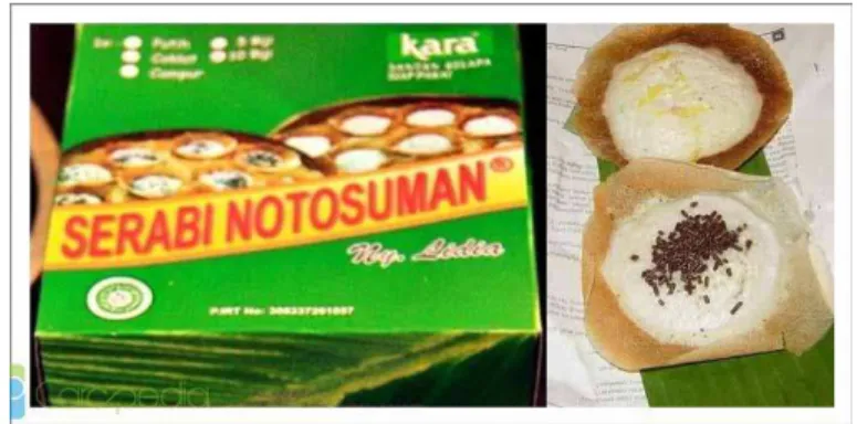 Gambar packaging Serabi Notosuman 