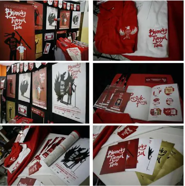 Gambar 8 Merchandise  Bhinneka Tunggal Tawa 