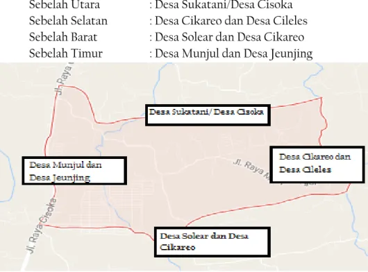 Gambar 3.1 : Peta Letak Geografis 10