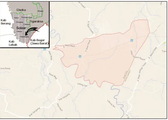 Gambar 3.1: Peta Desa Cikasungka 10 Batas wilayah 11