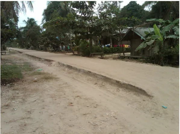 Gambar 10. Pembangunan Jalan di RT 17 Desa Loa Duri Ulu 