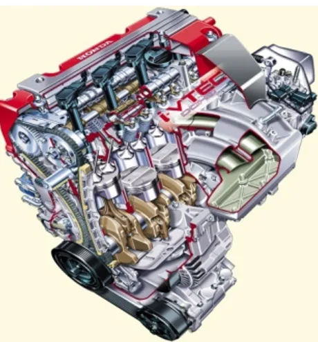 Gambar 10. Mesin dengan menggunakan teknologi i-VTEC pada Honda