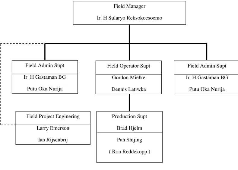 Gambar 2.3.1 Bagan Struktur Organisasi 
