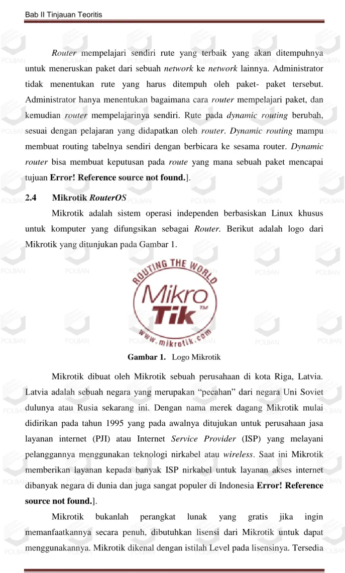 Gambar 1.   Logo Mikrotik 