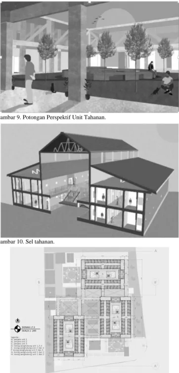 Gambar 8. Layout bangunan. 