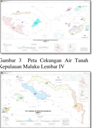 Gambar  3    Peta  Cekungan  Air  Tanah  Kepulauan Maluku Lembar IV 