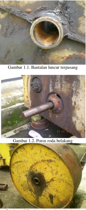 Gambar 1.1. Bantalan luncur terpasang 
