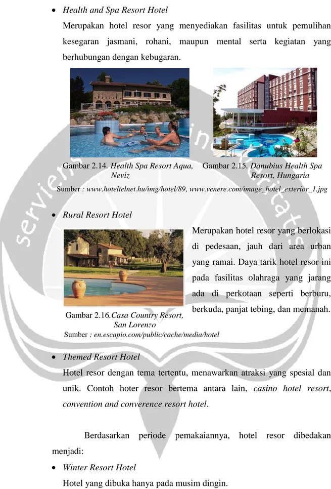 Gambar 2.16.Casa Country Resort,  San Lorenzo 