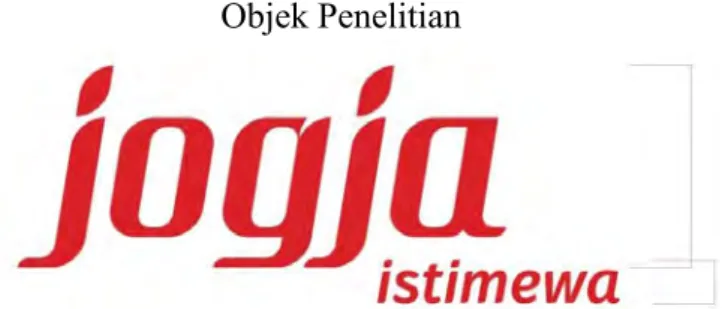 Gambar IV.10 Tulisan “jogja” pada Logo dan Tagline Baru City Branding DIY  Lebih Besar daripada “istimewa” 