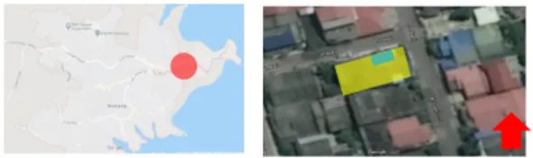 Gambar 1 : Peta Mikro dan Makro Lokasi Penelitian  Sumber : Google Maps 