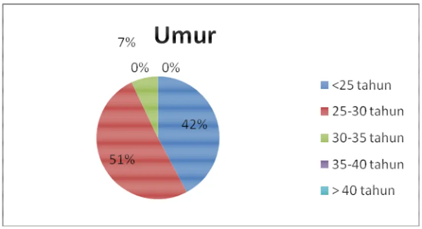 Gambar IV-1 Demografi Responden Berdasarkan Umur 