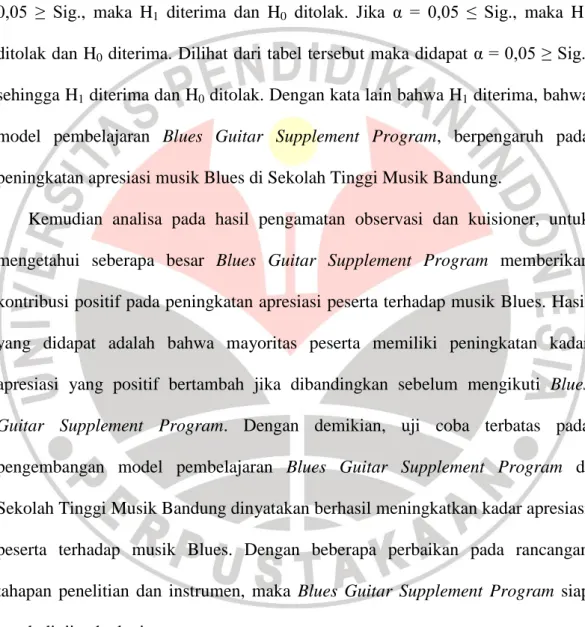 Tabel Paired Samples Correlations menunjukkan besarnya korelasi antara X A dengan  X B ,  sebesar  0,893  dengan  taraf  signifikansi  0,000