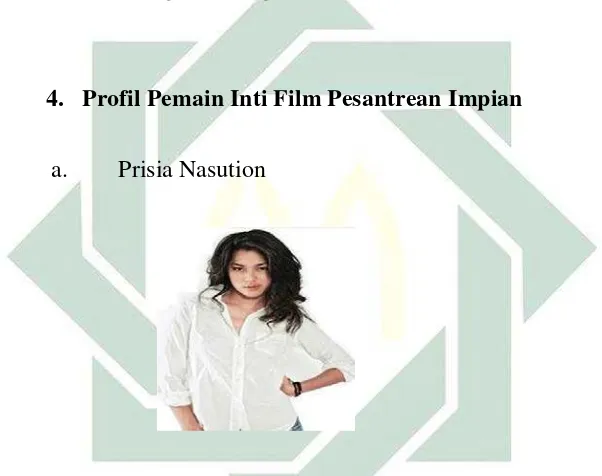 Gambar 4.6 : Foto  Prisia Nasution 