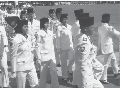 Gambar 1.10 Pasukan Pengibar Bendera 