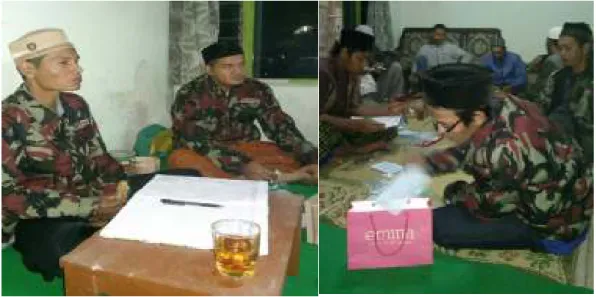 Gambar 4.1. Koordinasi Tim dengan pengurus ranting Muhammadiyah 